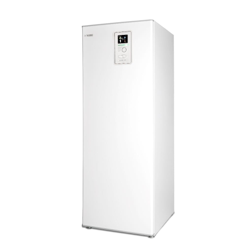 NIBE centrala wewnętrzna z wężownicowym, emaliowanym zbiornikiem c.w.u. i sterownikiem