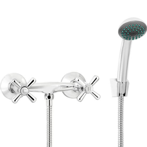 DEANTE SYMETRIO bateria natryskowa naścienna, chrom