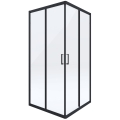 DEANTE kabina funkia nero 80x80 kwadratowa profil czarny