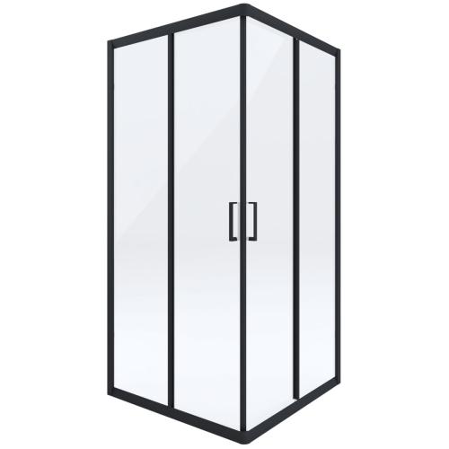 DEANTE kabina funkia nero 80x80 kwadratowa profil czarny