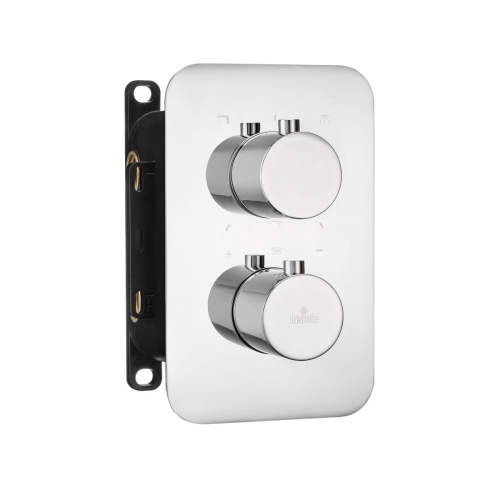 DEANTE element zewnętrzny do box-a termostatycznego bxy_x44t chrom okrągłe