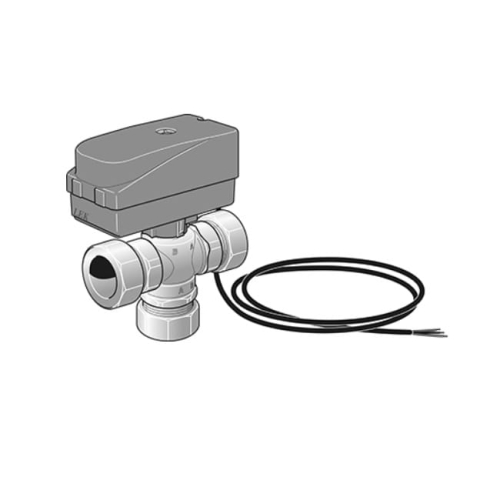 NIBE zawór trójdrogowy z siłownikiem do sterowania ogrzewaniem ciepłej wody