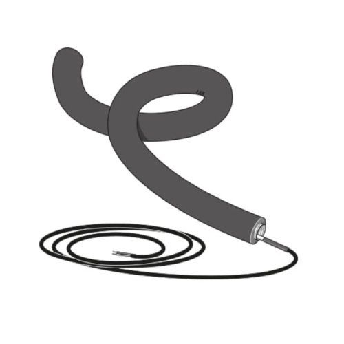 NIBE KVR 10-10 wąż do odprowadzania skroplin z kablem grzejnym