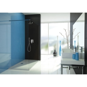 SANPLAST P/TX5 -80 ścianka walk-in szkło W0 profil srebrny matowy 600-271-2120-39-401