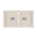 DEANTE ZORBA zlewozmywak granitowy, beżowy 78 cm