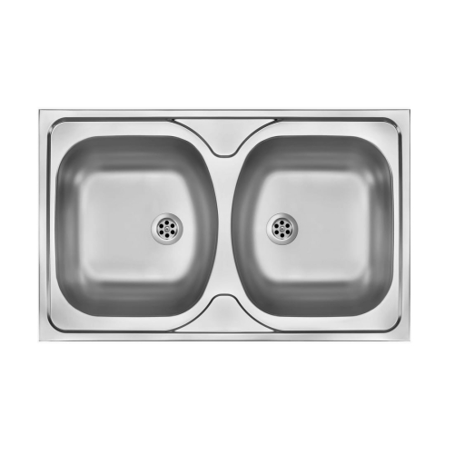 DEANTE TANGO zlewozmywak stalowy, gładki 80 cm