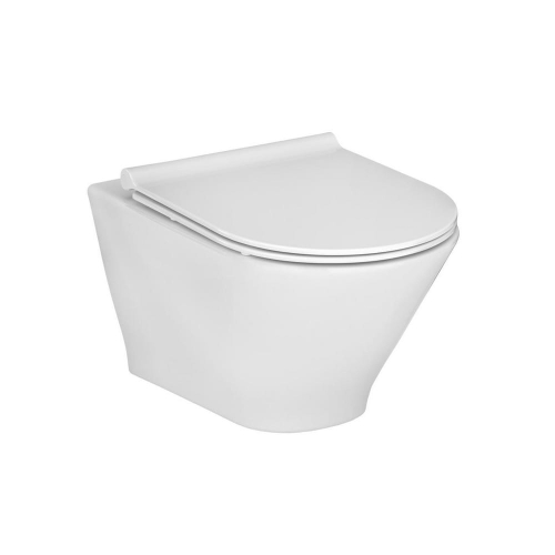 ROCA GAP miska WC wisząca z deską sedesową wolnoopadającą SLIM