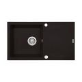 DEANTE EVORA NERO zlewozmywak granitowy, czarny 78 cm