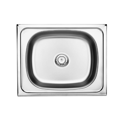 DEANTE EGERIA zlewozmywak stalowy, gładki 50 cm