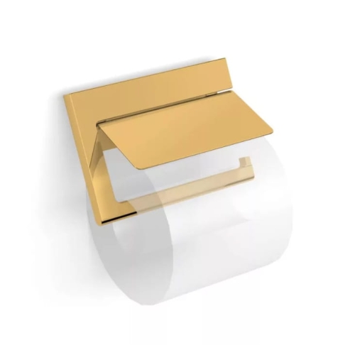 STELLA MILANO uchwyt do papieru toaletowego, złoty połysk
