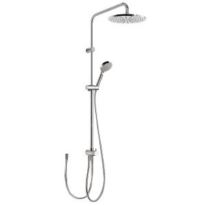 TRES ECO-TERM zestaw natryskowy z deszczownicą, chrom 