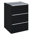 ELITA LOFTY komoda 50 cm, czarna