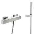 TRES CUADRO bateria natryskowa naścienna, chrom