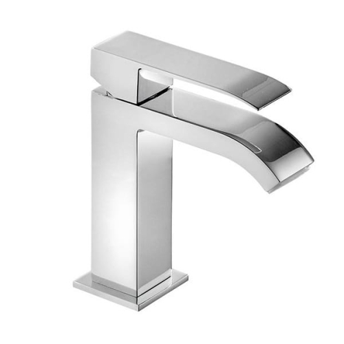 TRES CUADRO bateria umywalkowa stojąca, chrom