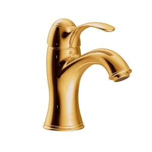 TRES CLASIC bateria umywalkowa stojąca, złota