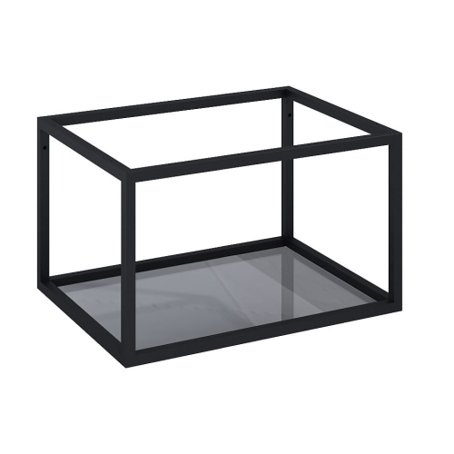 ELITA LOOK konsola łazienkowa wisząca czarna 60 cm