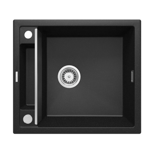 DEANTE MAGNETIC zlewozmywak granitowy, grafit 56 cm