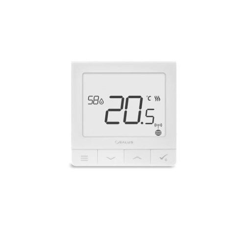 SALUS QUANTUM SQ610 przewodowy regulator z czujnikiem wilgoci 230V