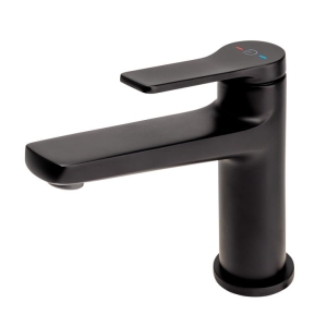 FDESIGN SEPPIA bateria umywalkowa stojąca czarna