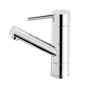 NOBLESS FLUSSO bateria umywalkowa stojąca chrom