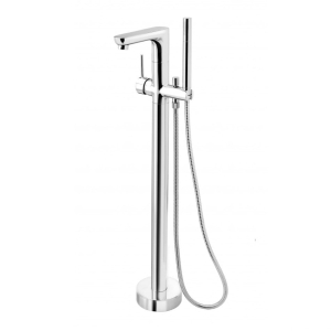 NOBLESS FLUSSO bateria wannowo-natryskowa wolnostojąca chrom