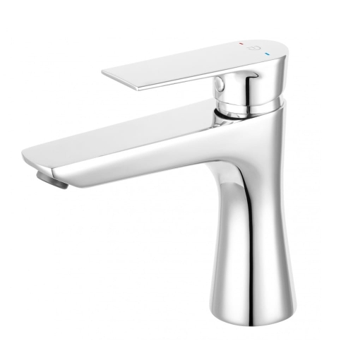 FDESIGN PINEA bateria umywalkowa stojąca chrom