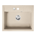 FDESIGN CARIOCA zlewozmywak granitowy, piaskowy 58cm