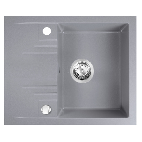 FDESIGN CARIOCA zlewozmywak granitowy, szary 58cm