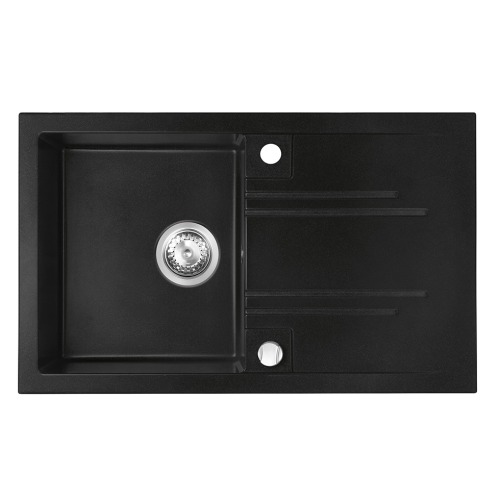 FDESIGN CARIOCA zlewozmywak granitowy, grafit 78cm