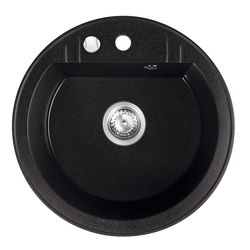 FDESIGN CARIOCA zlewozmywak granitowy, grafit 51 cm