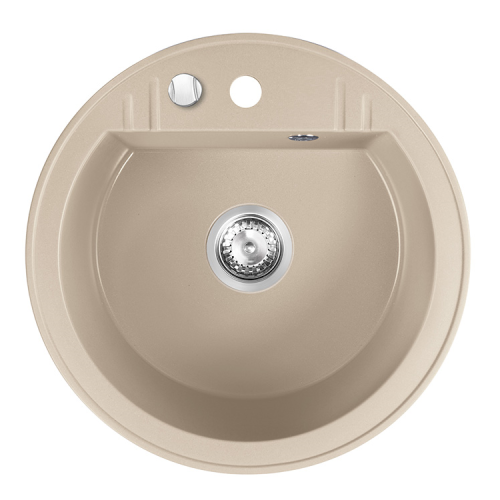 FDESIGN CARIOCA zlewozmywak granitowy, piaskowy 51 cm