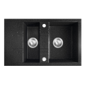 FDESIGN CARIOCA zlewozmywak granitowy, grafit shine 79cm