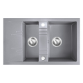 FDESIGN CARIOCA zlewozmywak granitowy, szary 79cm