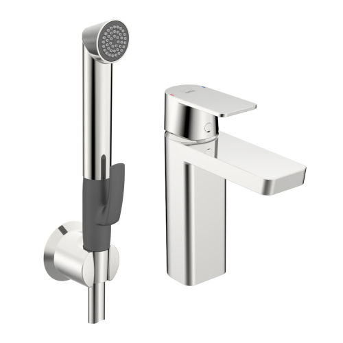 ORAS STELA bateria umywalkowa stojąca, chrom