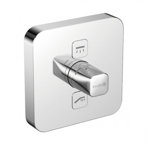 KLUDI PUSH bateria natryskowa podtynkowa, chrom