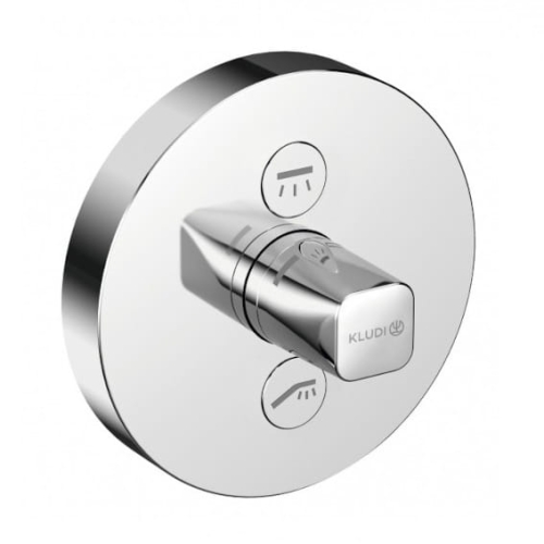 KLUDI PUSH bateria natryskowa podtynkowa, chrom