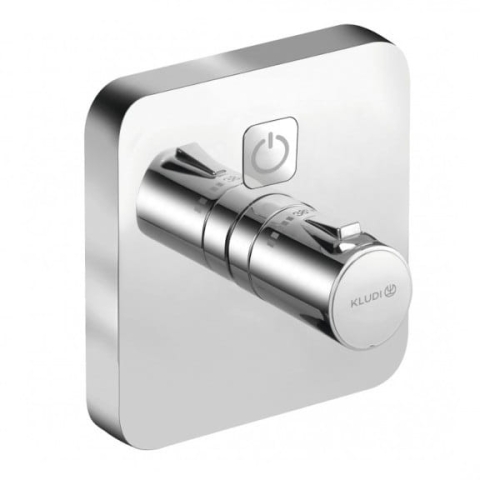 KLUDI PUSH bateria natryskowa podtynkowa, chrom