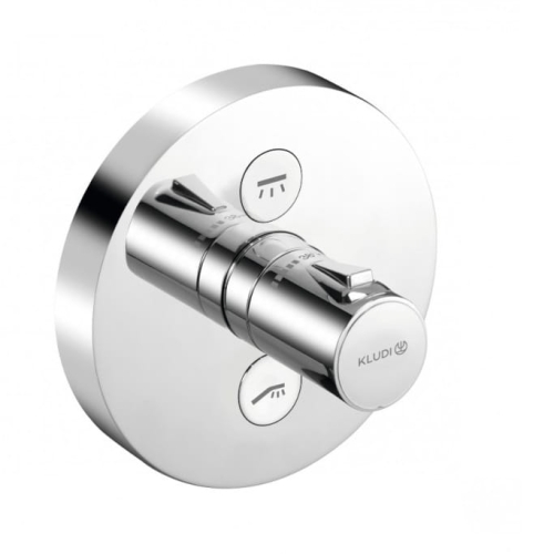 KLUDI PUSH bateria natryskowa podtynkowa, chrom