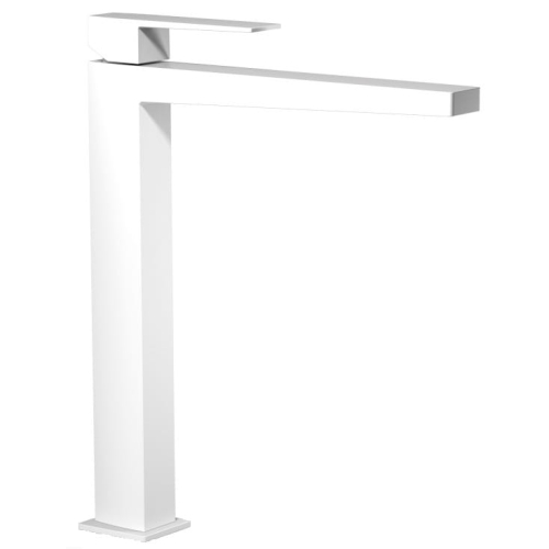 TRES SLIM EXCLUSIVE bateria umywalkowa stojąca, biały mat