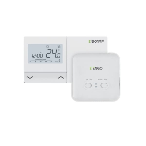 ENGO E901RF programowany, bezprzewodowy regulator temperatury
