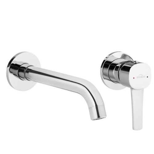 INVENA GLAMOUR bateria umywalkowa podtynkowa, chrom