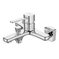 INVENA GLAMOUR bateria wannowo-natryskowa naścienna, chrom