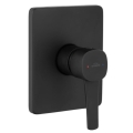 INVENA GLAMOUR bateria natryskowa podtynkowa, czarna
