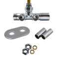 VARIO TERM Zestaw regulacyjny UNICO ALL IN ONE prawy CU -  chrom