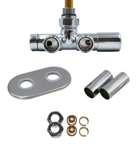 VARIO TERM Zestaw regulacyjny UNICO ALL IN ONE prawy PEX - chrom
