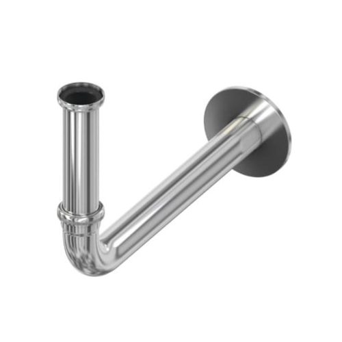 TECEprofil łuk przyłączeniowy do stelaża umywalkowego z syfonem podtynkowym