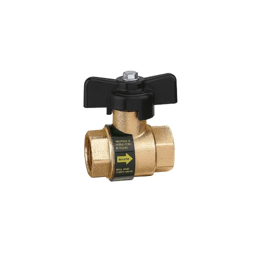 CALEFFI BALLSTOP zawór odcinający z wbudowanym zaworem zwrotnym 1/2"