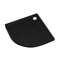 SCHEDPOL CERTUS BLACK STONE 80x80x4,5 brodzik półokrągły