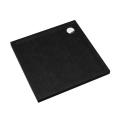 SCHEDPOL CERTUS BLACK STONE 80x80x4,5 brodzik kwadratowy