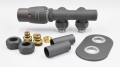 VARIO TERM TWINS zestaw termostatyczny, prawy, grafit strukturalny
